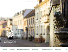 Tablet Screenshot of kurstadt-buckow.de
